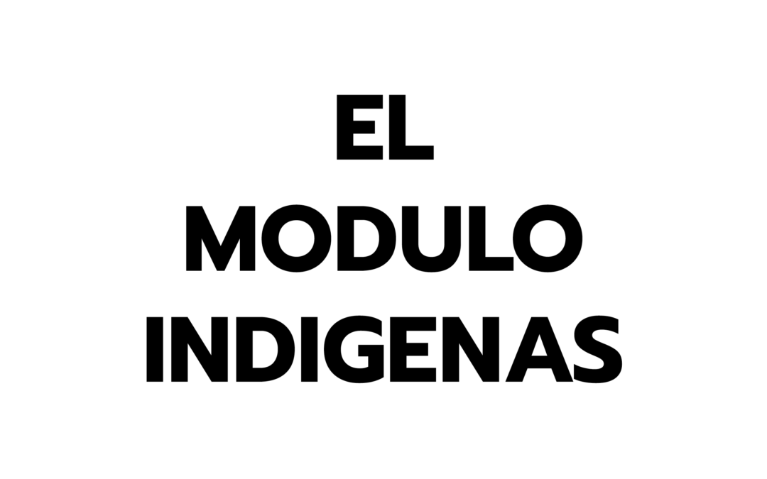 El modulo indigenas