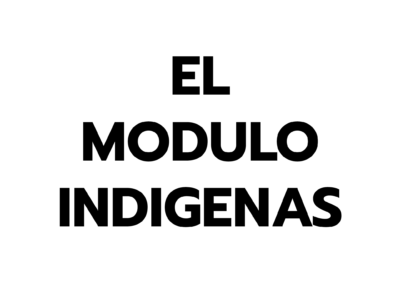 El modulo indigenas