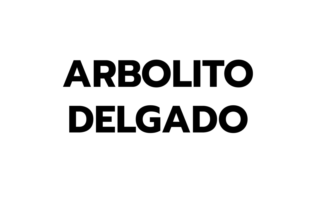 Arbolito delgado