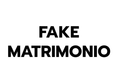 FAKE MATRIMONIO